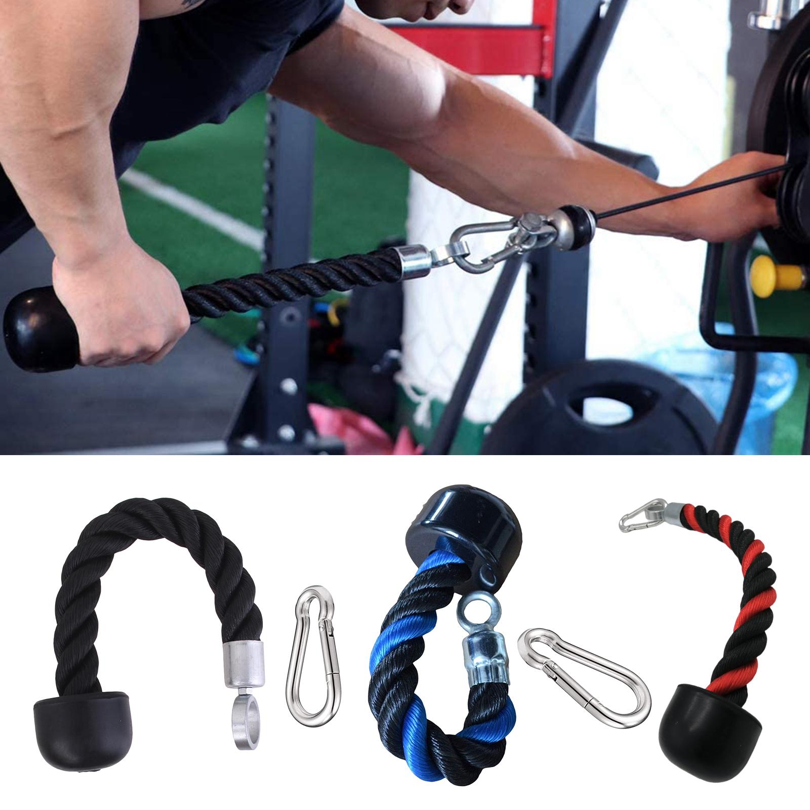 Lat Pulldown Cable - Triceps Rope Single Grip Pulley Cable