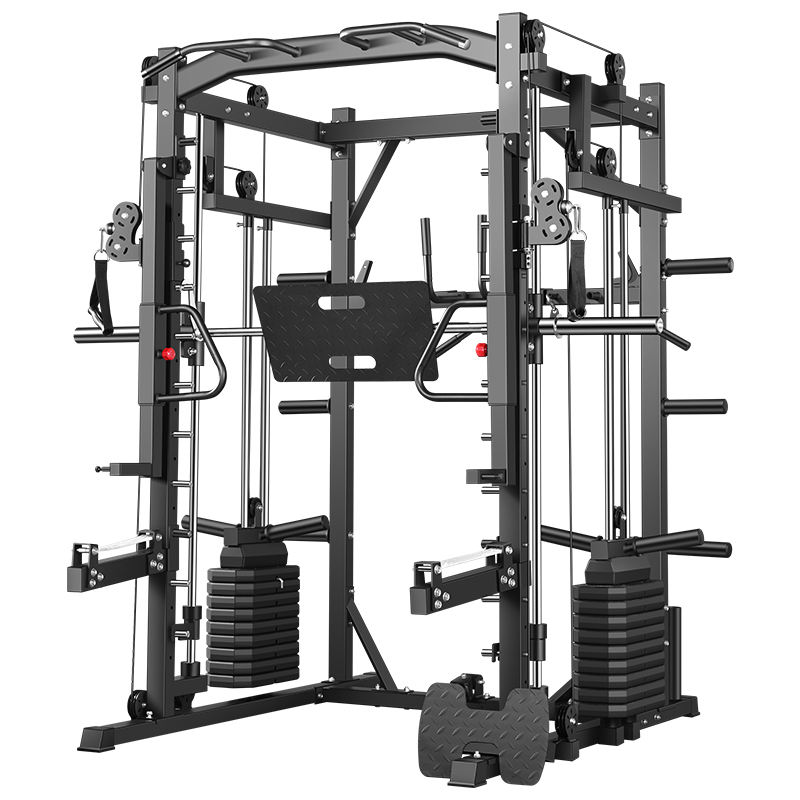 Home Gym Cable Machine - Smith Machine Comprehensive Training Power Rack