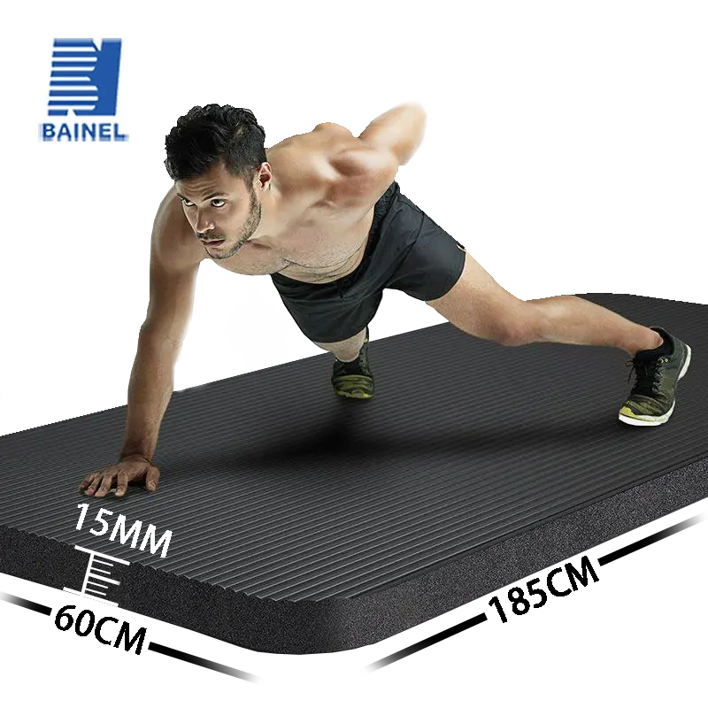 Home Gym Furniture - Non-slip Extra Thick 15mm Yoga Mat