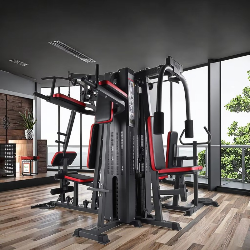 Home Gym Cable Machine - Multifunction Integrated Home Gym Fitness Equipment