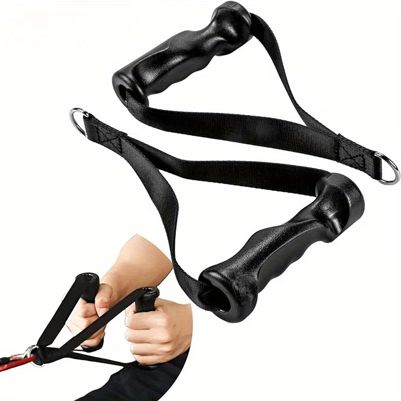 Lat Pulldown Cable - 1Pair Ergonomic Exercise Handles for Pulley