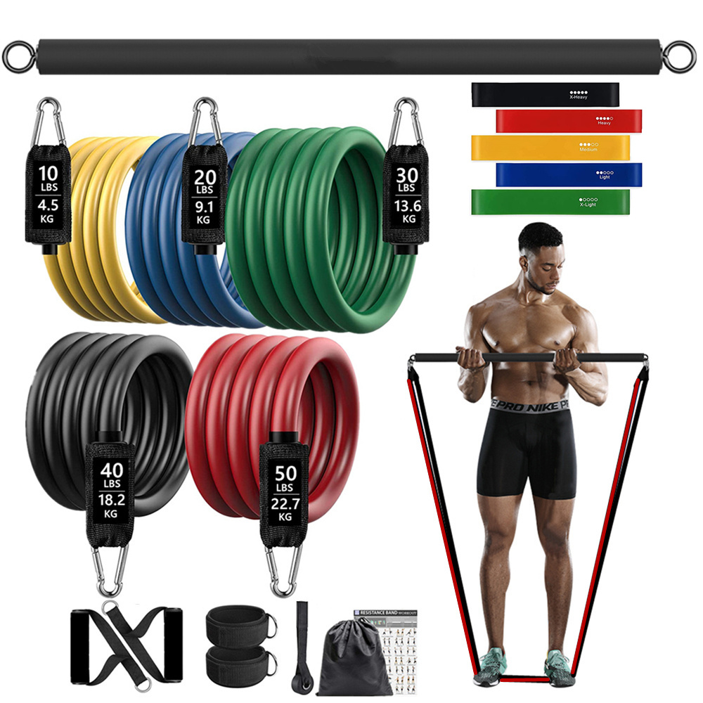 Treadmill Home Gym - 150lb Fitness Booty Resistance Elastic Band
