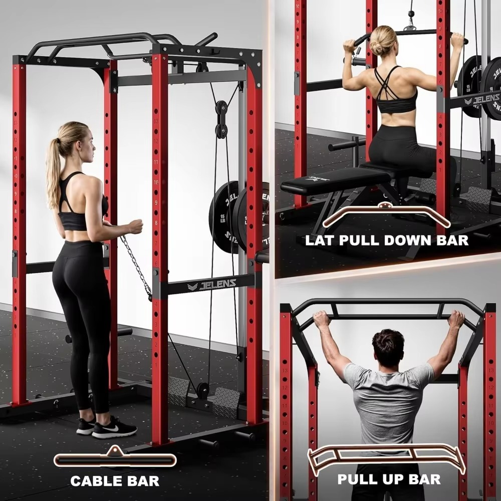 S21 Power Cage Multi-Function  - огляд і ціна Home Gym Cable Machine