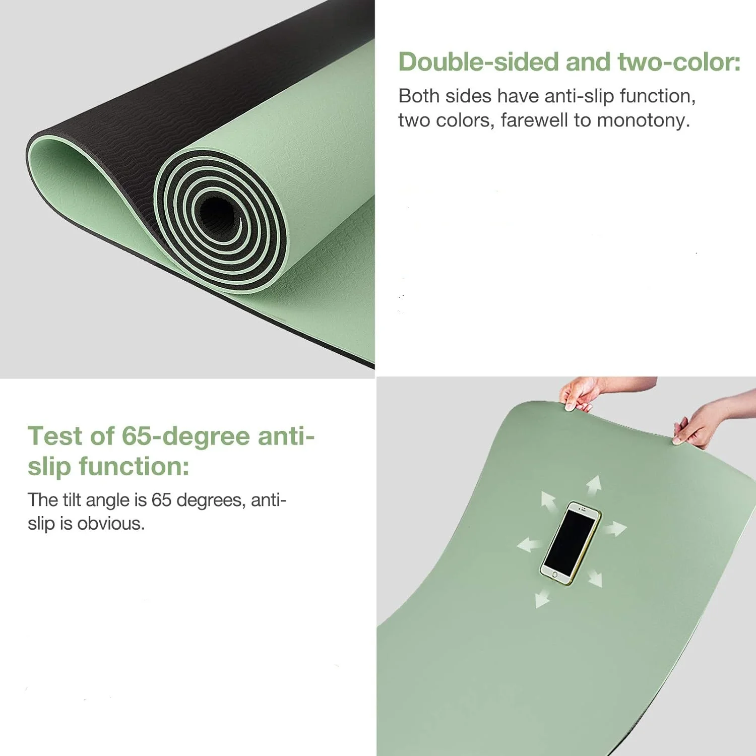 TPE yoga mat is environmentall - огляд і ціна Home Gym Furniture