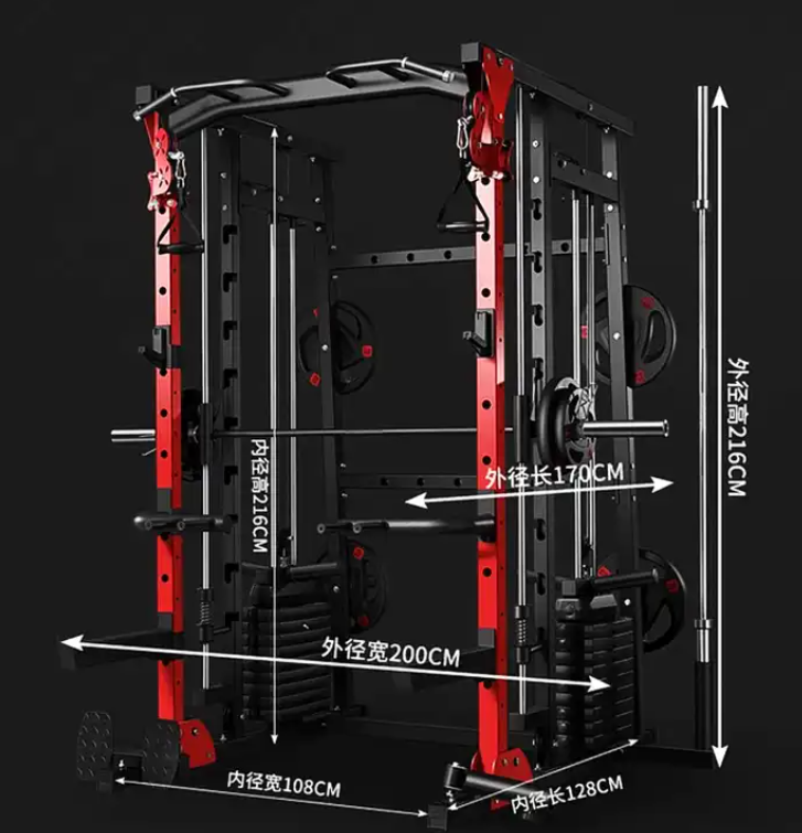 Heavy Duty All-in-One Smith Ma - огляд і ціна Home Gym Cable Machine