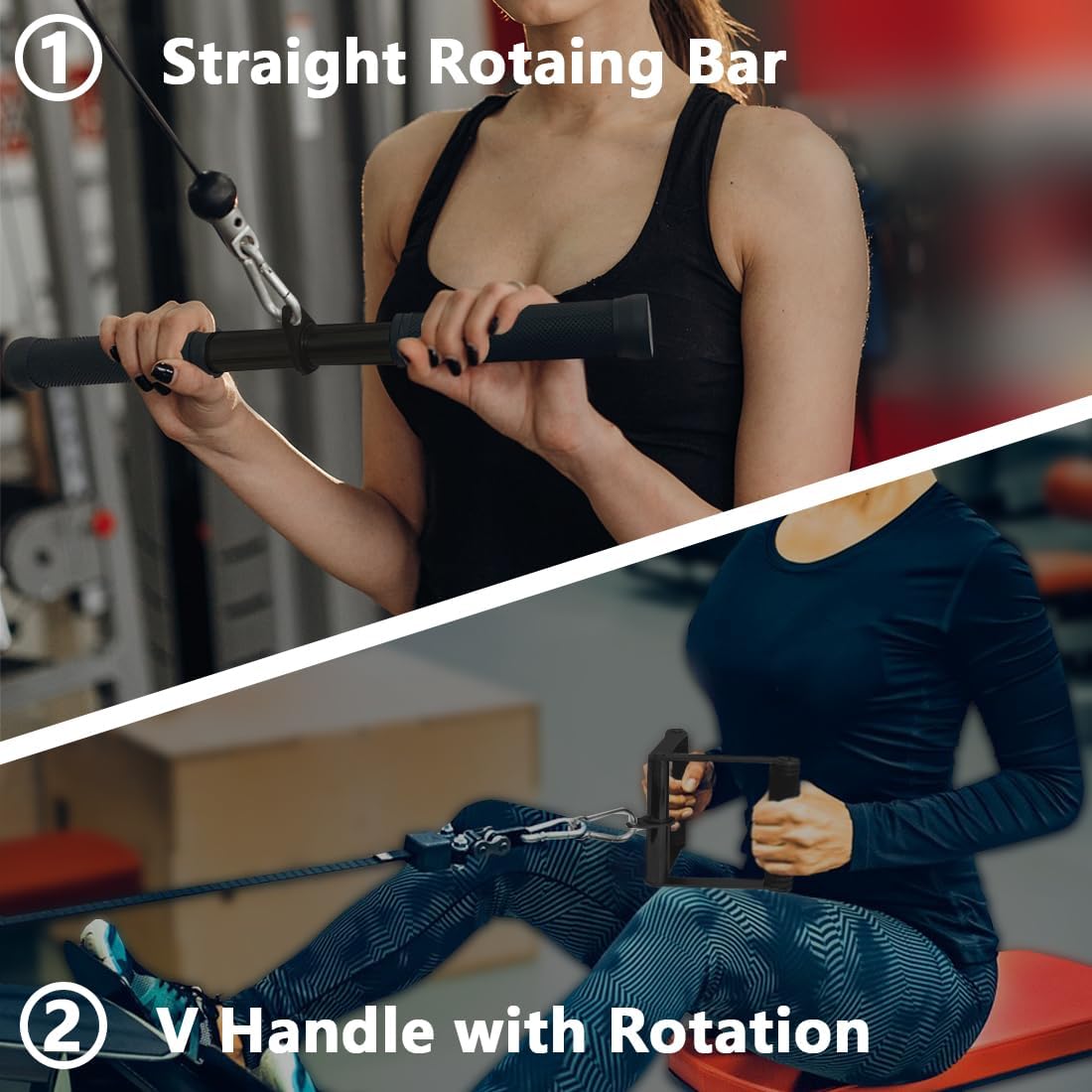 Home Gym Cable Attachments Set - огляд і ціна Lat Pulldown Cable