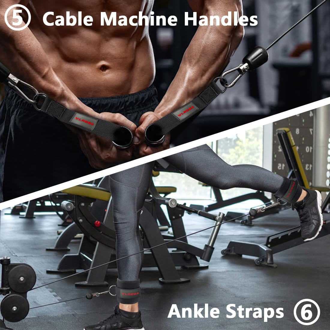 Home Gym Cable Attachments Set - огляд і ціна Lat Pulldown Cable