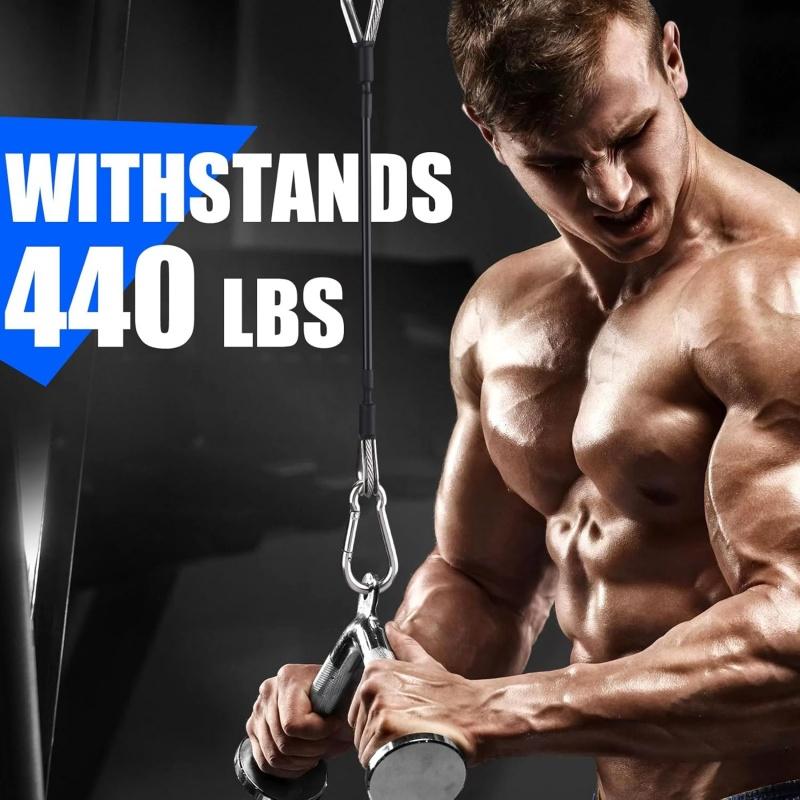 1/2Pcs Gym Cable Extension Com - огляд і ціна Home Gym Cable Machine