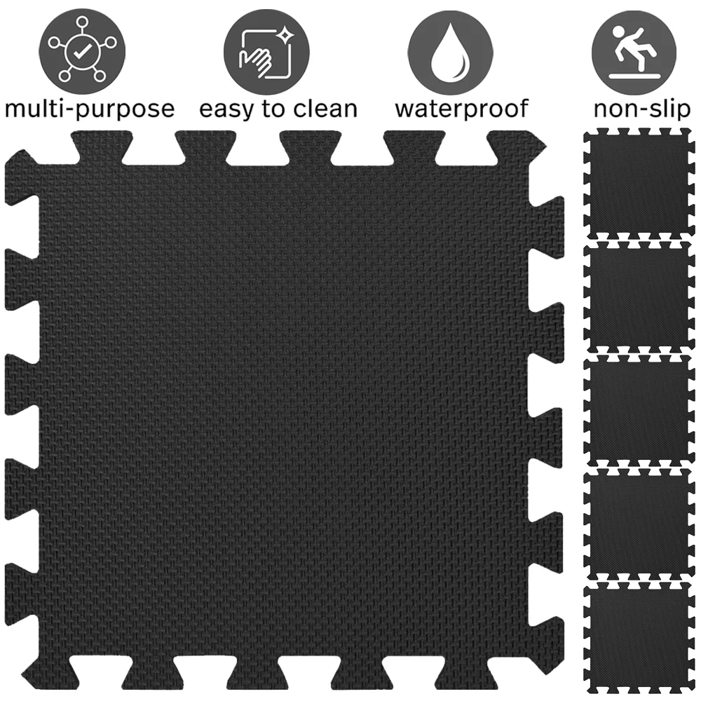 8/16 Pcs Gym Mat Cross-pattern - огляд і ціна Home Gym Furniture