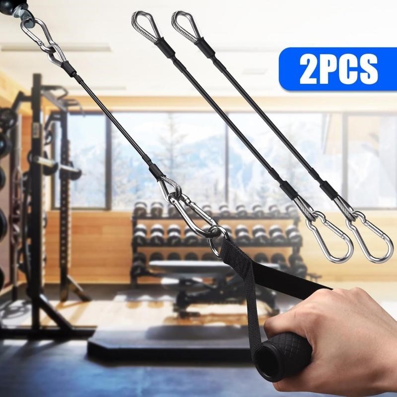 1/2Pcs 25cm Gym Cable Extensio - огляд і ціна Lat Pulldown Cable