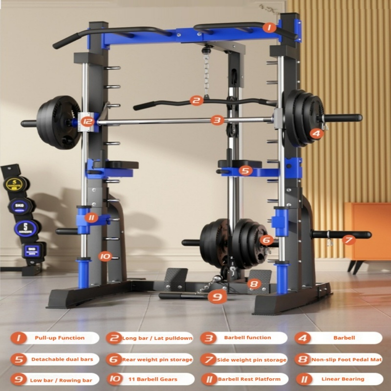 Multi-functional home comprehe - огляд і ціна Home Gym Cable Machine