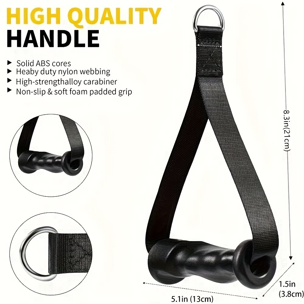 1Pair Ergonomic Exercise Handl - огляд і ціна Lat Pulldown Cable